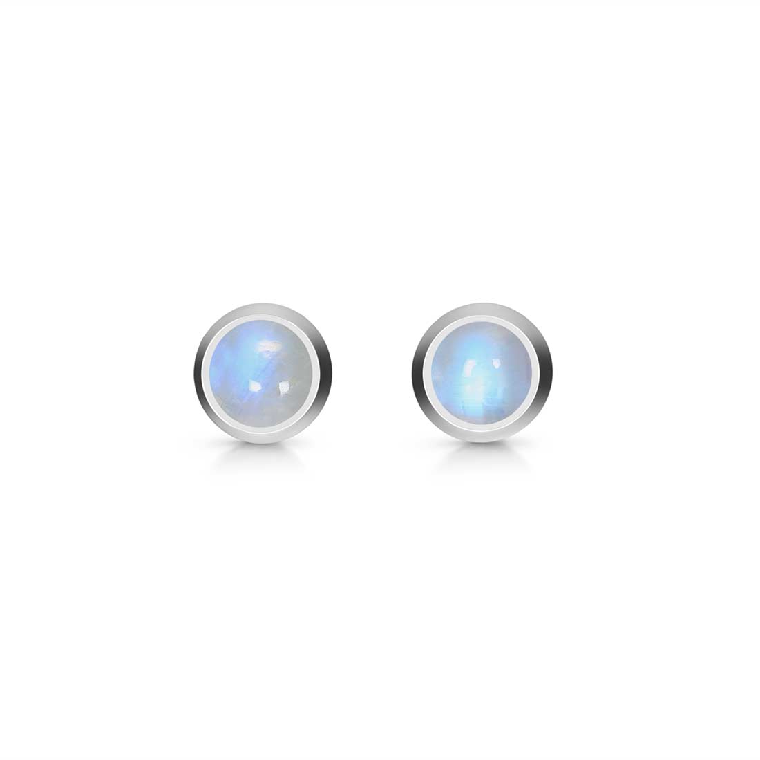 Moonstone Stud Earring-(RBM-SE-1072.)